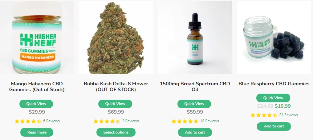 Higher Hemp CBD Promo code